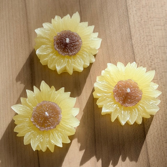 お花のフローティングキャンドル 3こセット