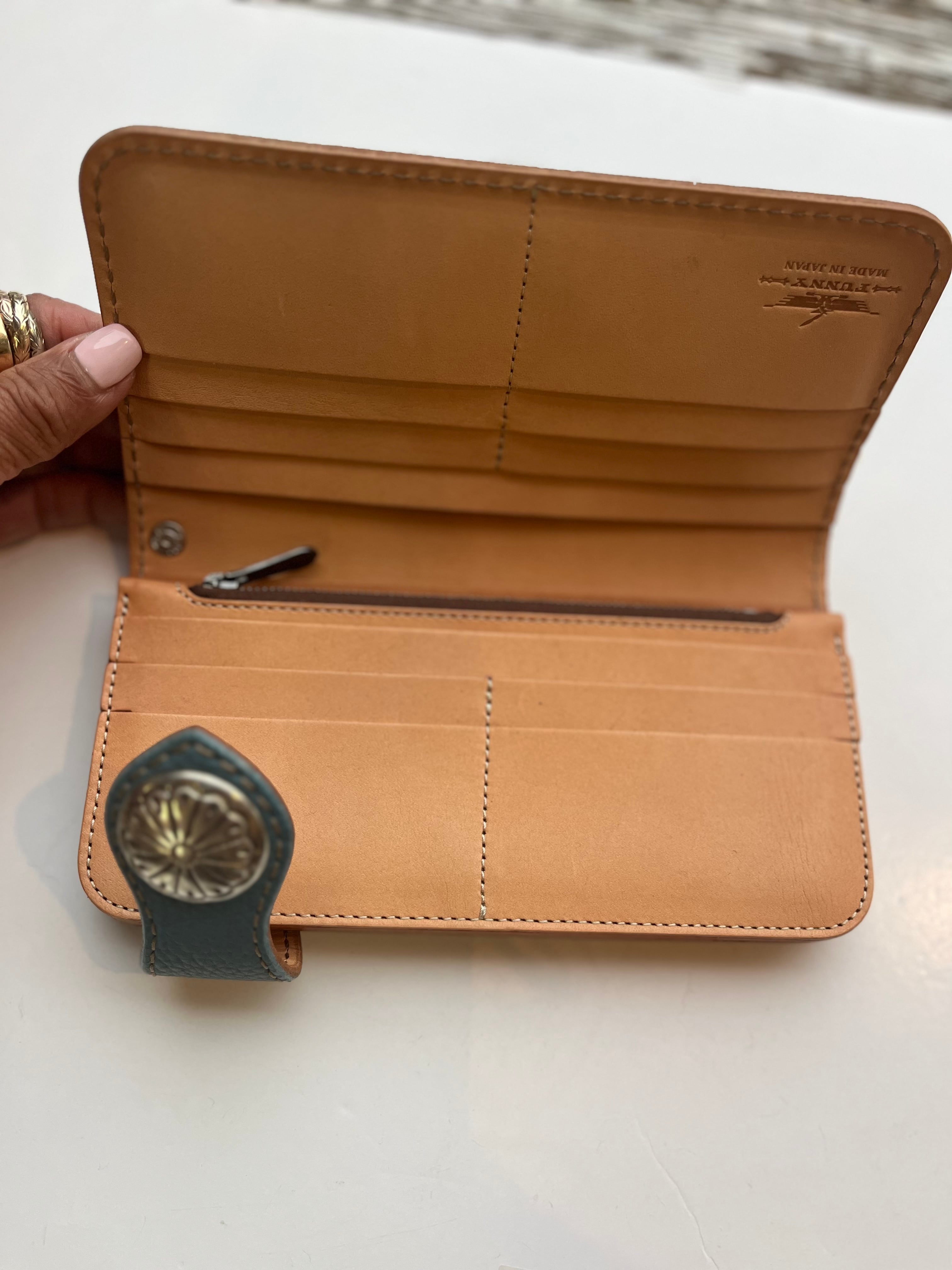 コンチョ ライダースウォレット | 7milesclub