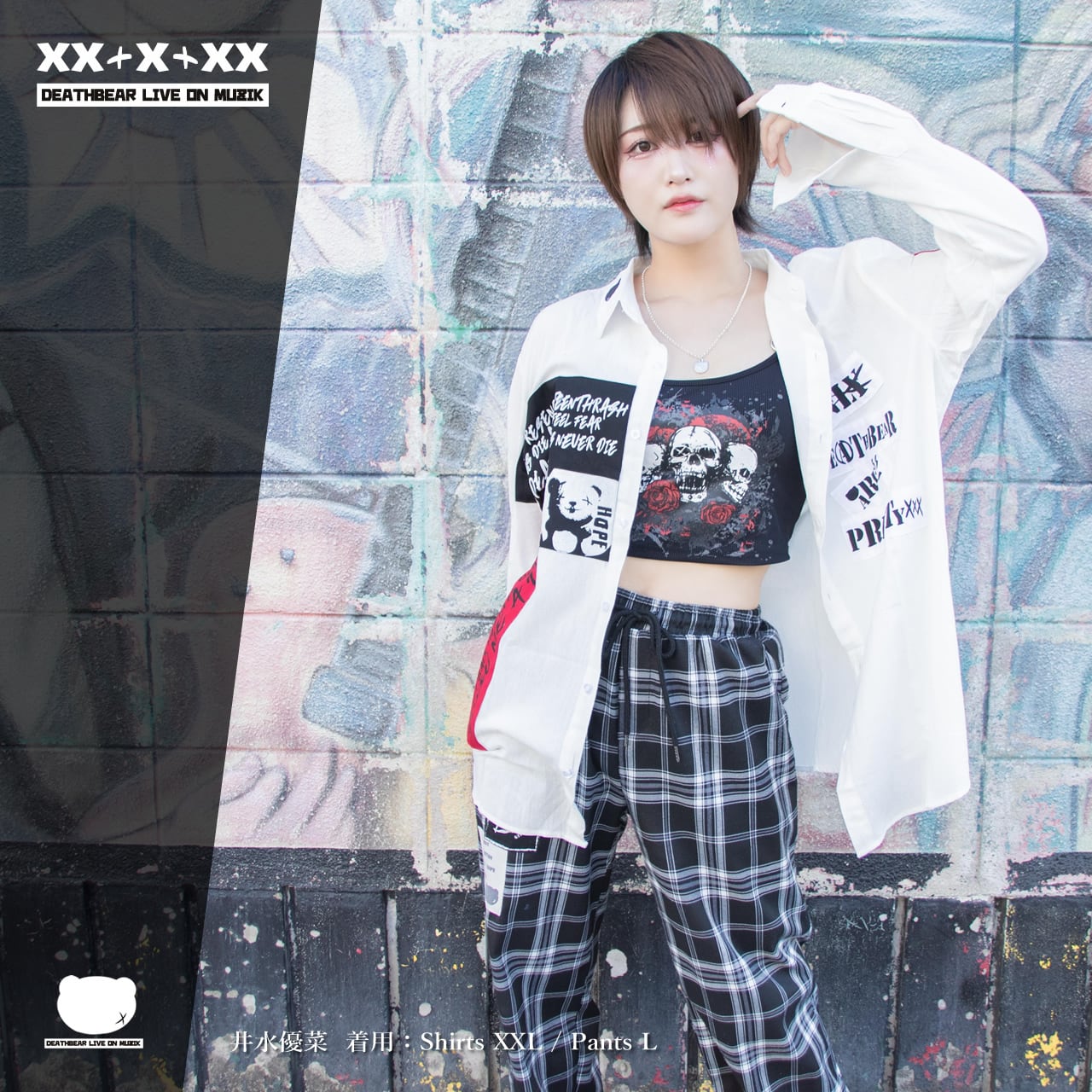 ANARCHY GAUZE SHIRTS】アナーキーPUNKガーゼシャツ | DEATHBEAR LIVE