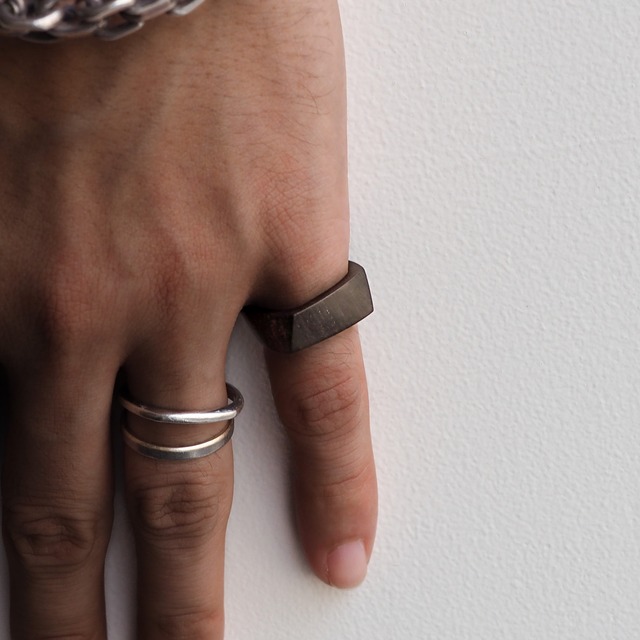 06s-10s Tiffany & Co. Frank Gehry Wood Torque Ring