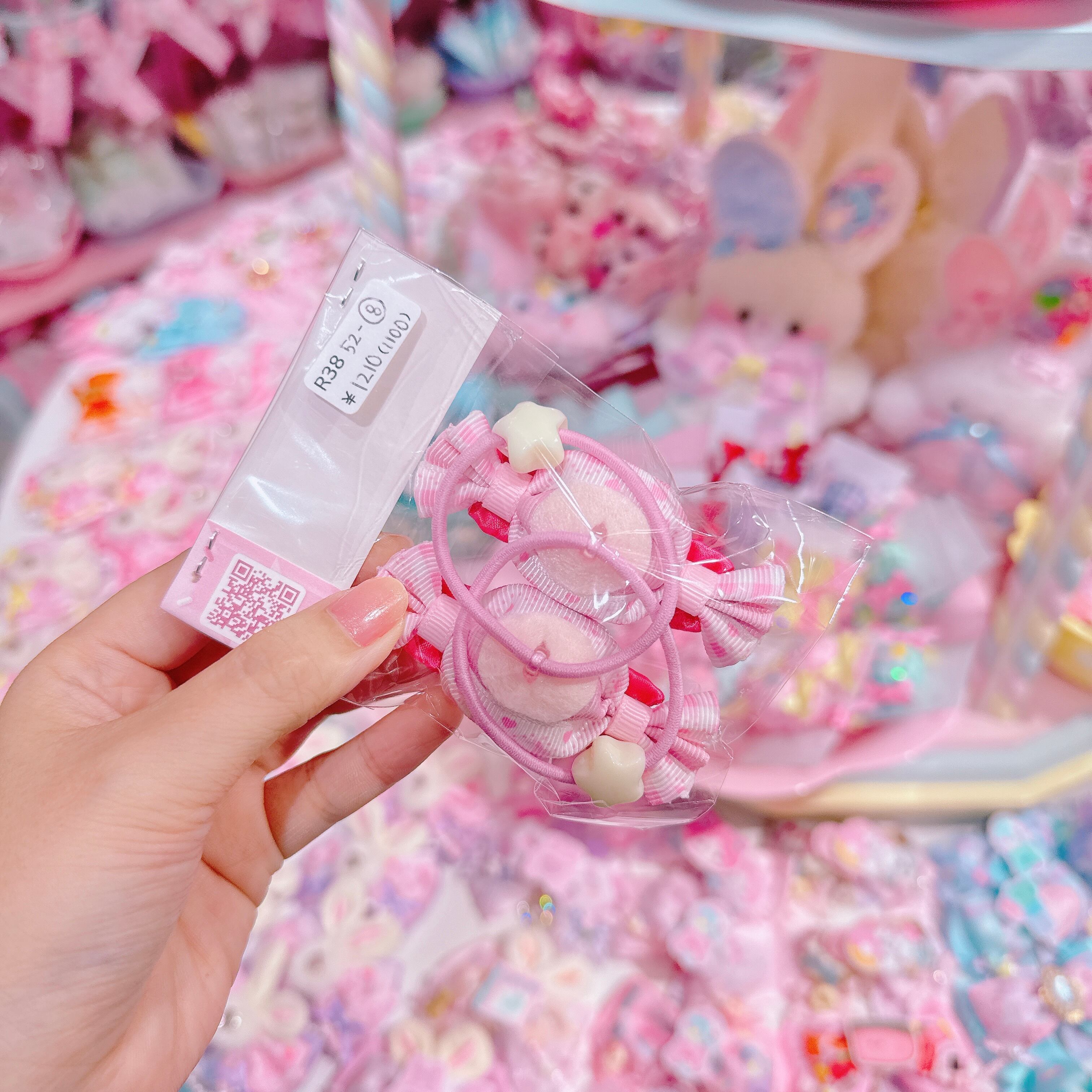 【R38】52-8キャンディツインヘアゴム