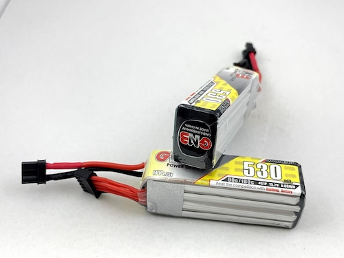 2個セット特価NH2141◆ガオニンGNB HV 530mAh 90-180C 4S 15.2V サイズ18.5×18×65ｍｍ 40.0g