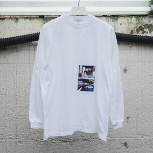 L/S TEE_Panel White（受注生産品）