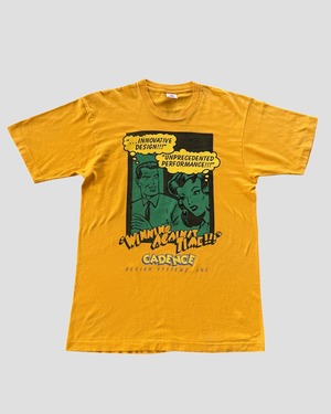 -CADENCE DESIGN SYSTEMS- Vintage 90s L Print T-shirt made in USA