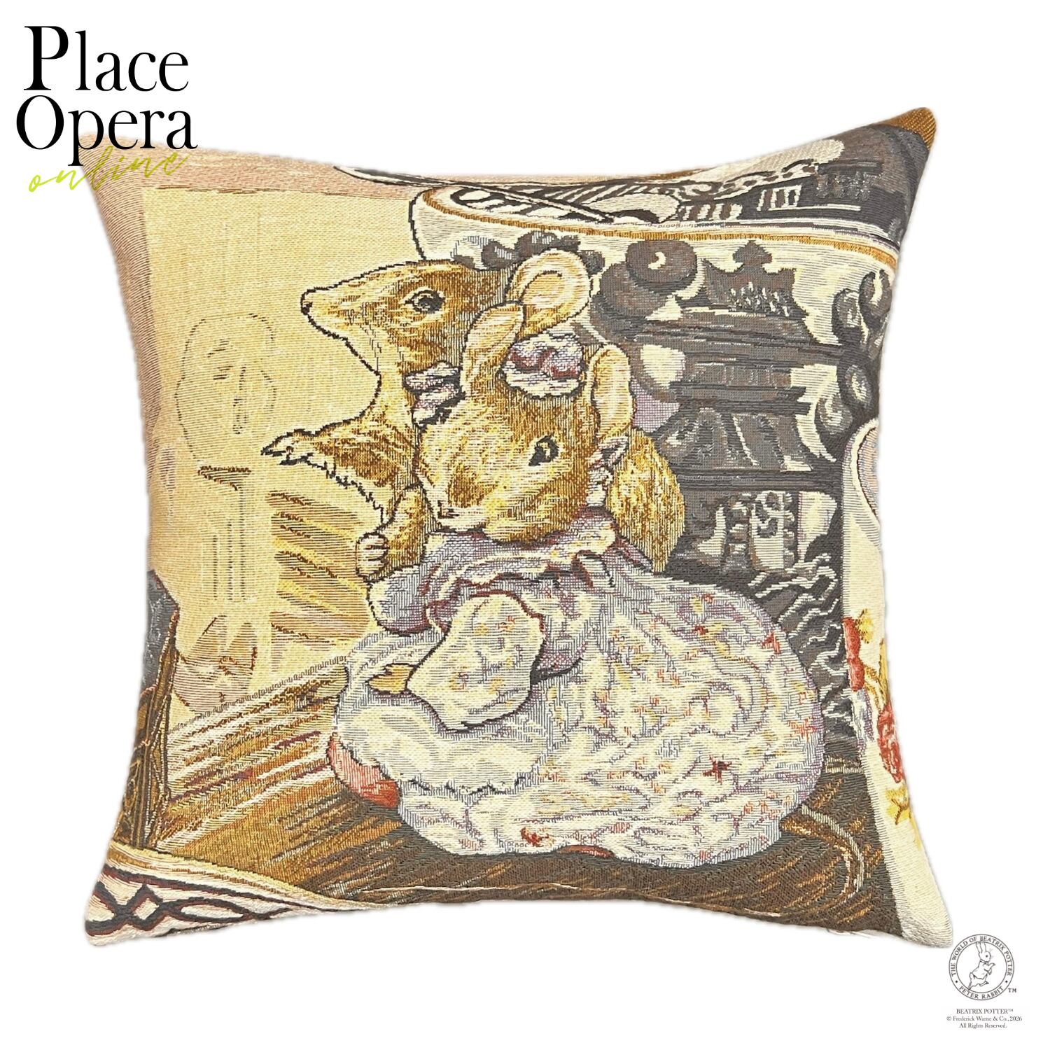 【クッション・35cm】テイラー/ピーターラビットシリーズ