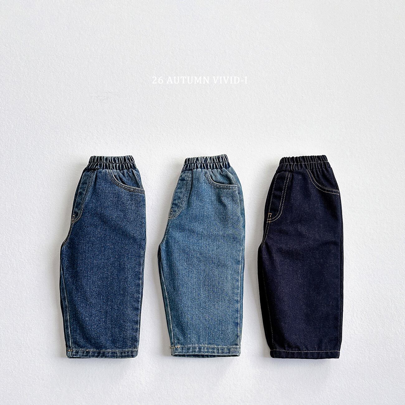 standard denim pants【VIVID】※※10月下旬発送予定
