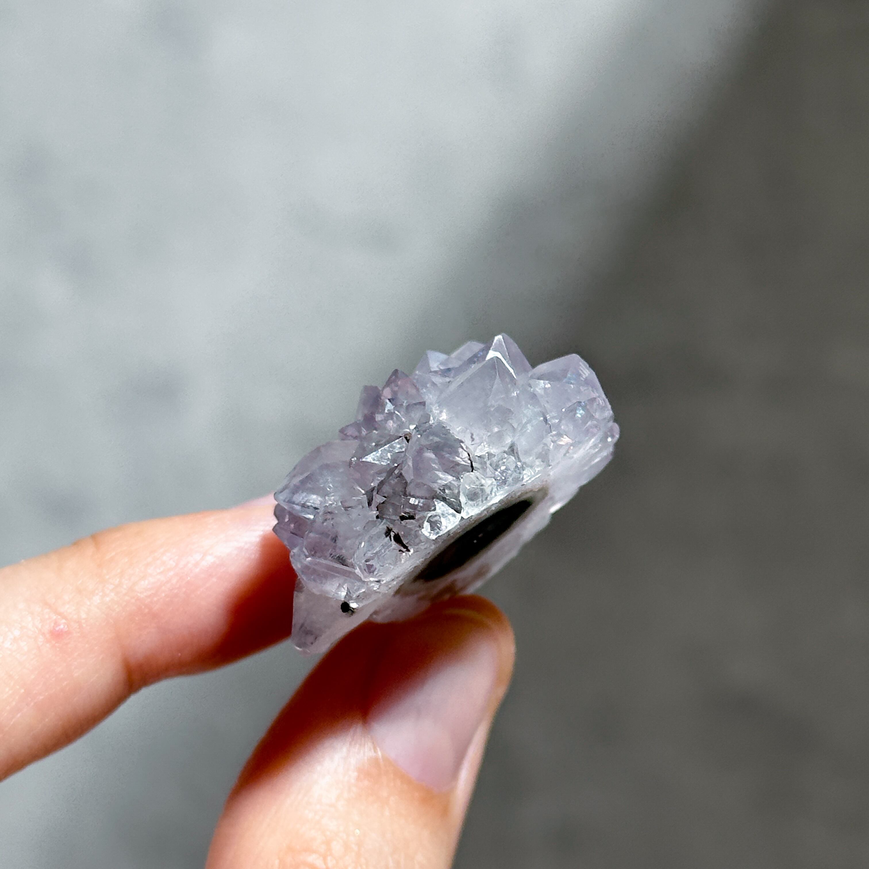 ウルグアイ産フラワーアメジスト 原石44◇ Flower Amethyst ◇天然石