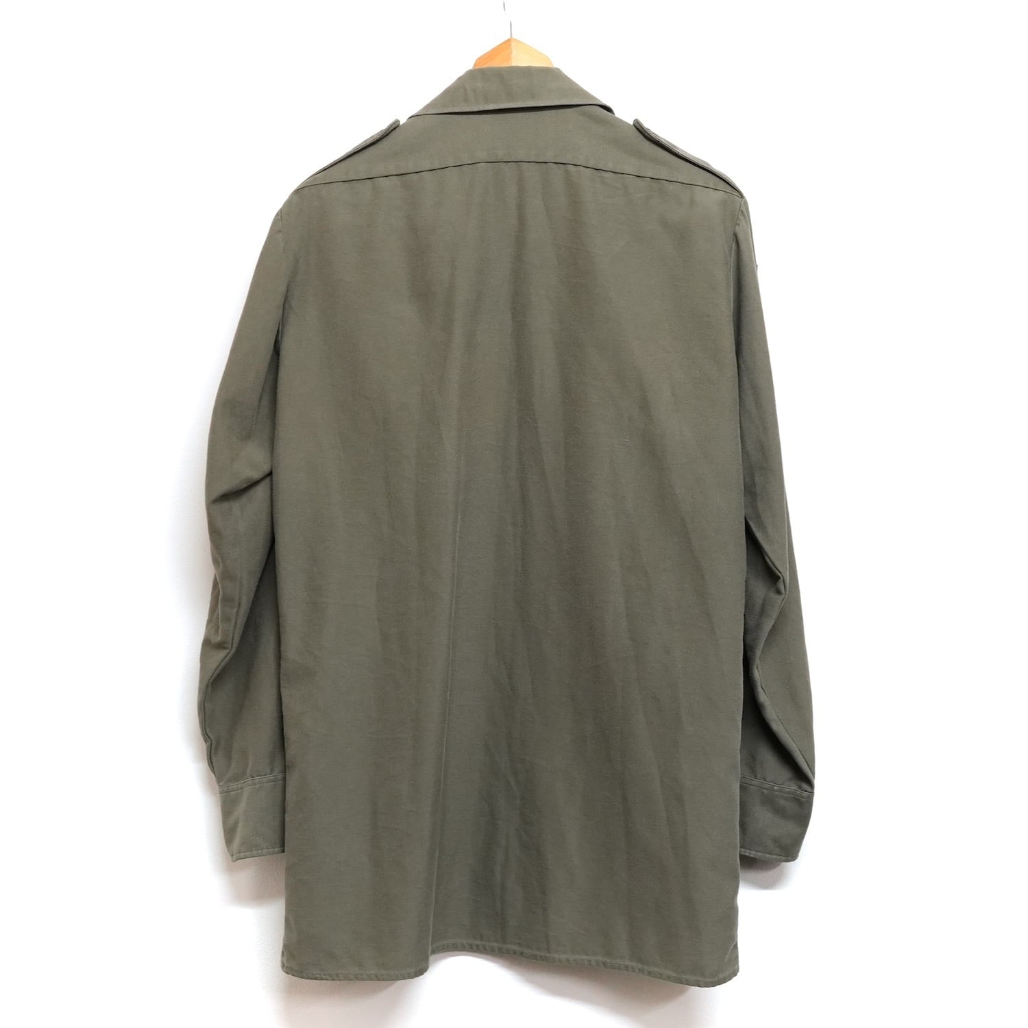 3827 ドイツ軍 長袖 フィールドシャツ ミリタリー 軍物 80's 80年代