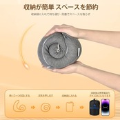 ネックピロー 飛行機 快適グッズ【業界最強の通気性とサポート性記憶フォーム】首枕 簡単に収納で 飛行機 枕首まくらカバー洗濯可 ネックピロー コンパクト 持ち運び便利 首枕 飛行機 海外旅行 便利グッズ トラベルピロー 飛行機/新幹線/バス/ソファ/オフィス/家/昼寝 に適用 携帯枕 職場の達人必携のツール