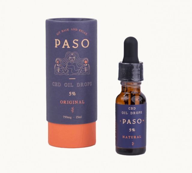 PASO, CBD OIL DROPS / 750mg (5%)