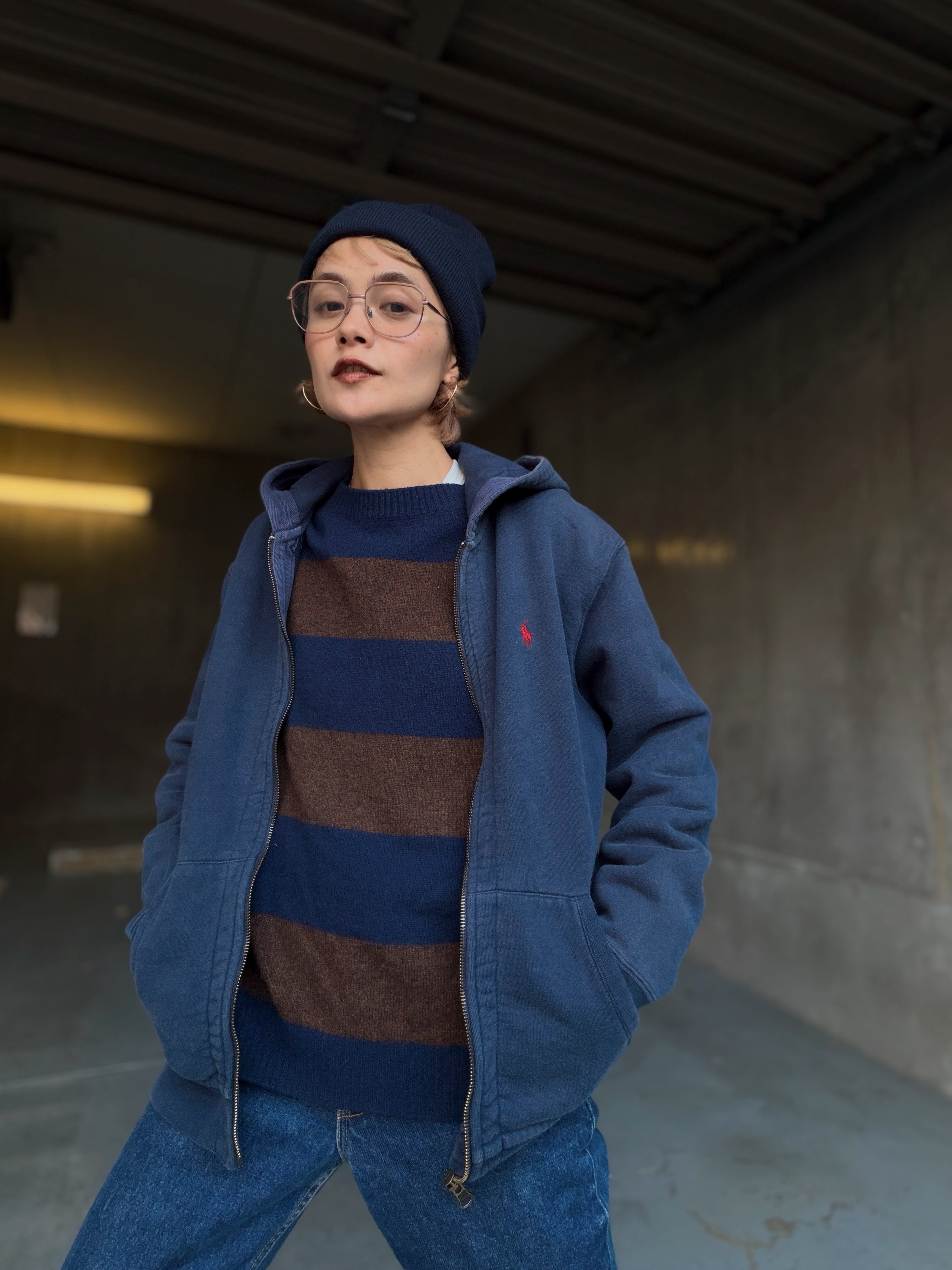 【1度着用のみ】overlap clothing パーカー 1度着用のみ】overlap clothing パーカー 1度着用のみ】overlap