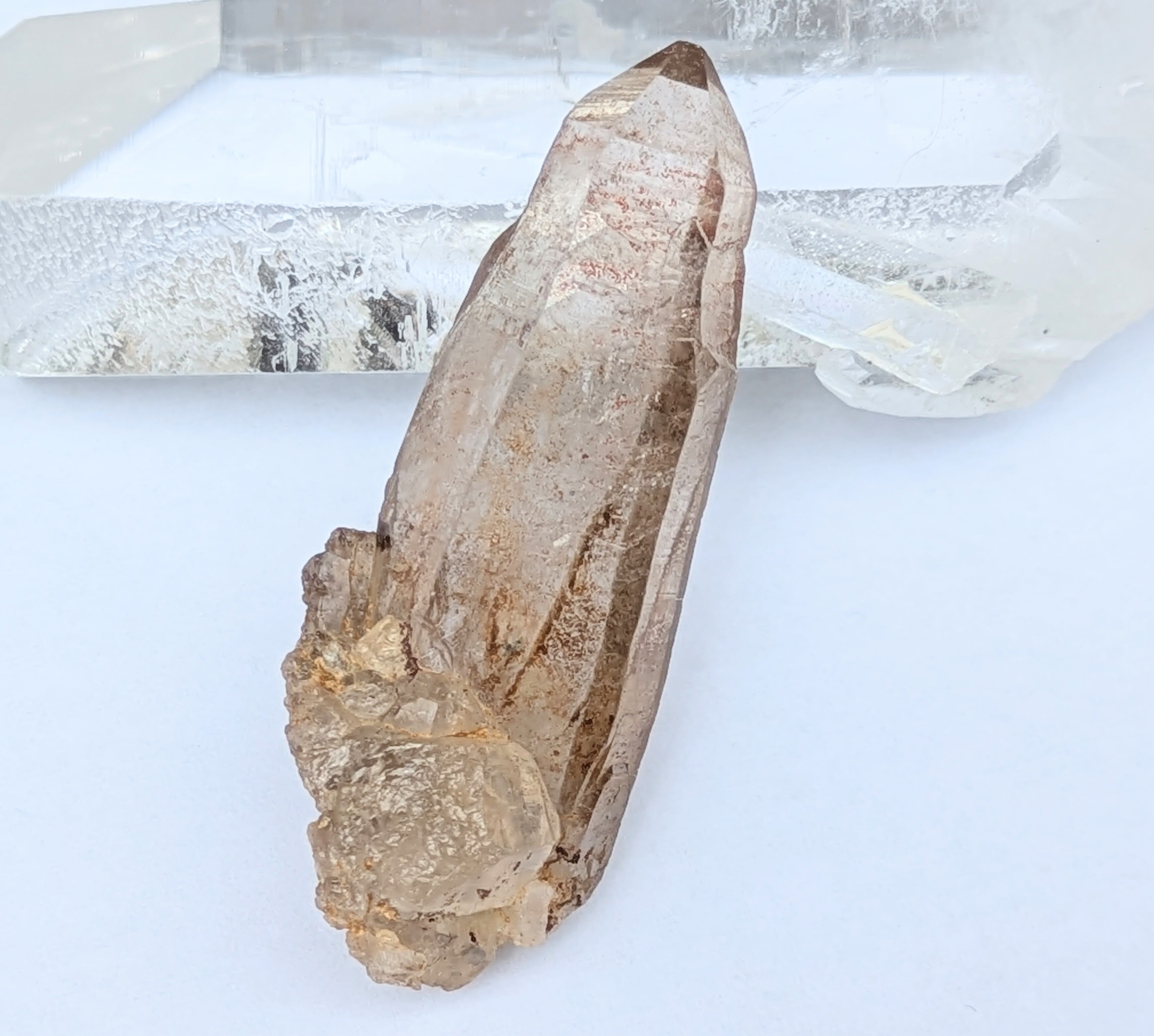 レア❗️タンザニアモンドクォーツ(シトリン&スモーキー)