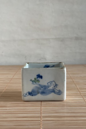 正方陶箱　小　日高直子作品　hn2510_10b