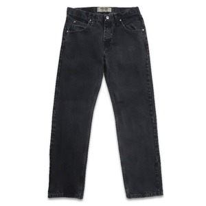 古着 ラングラー Wrangler ブラックデニムパンツ ジーンズ ジーパン 表記：W32L32　gd408416n w60119