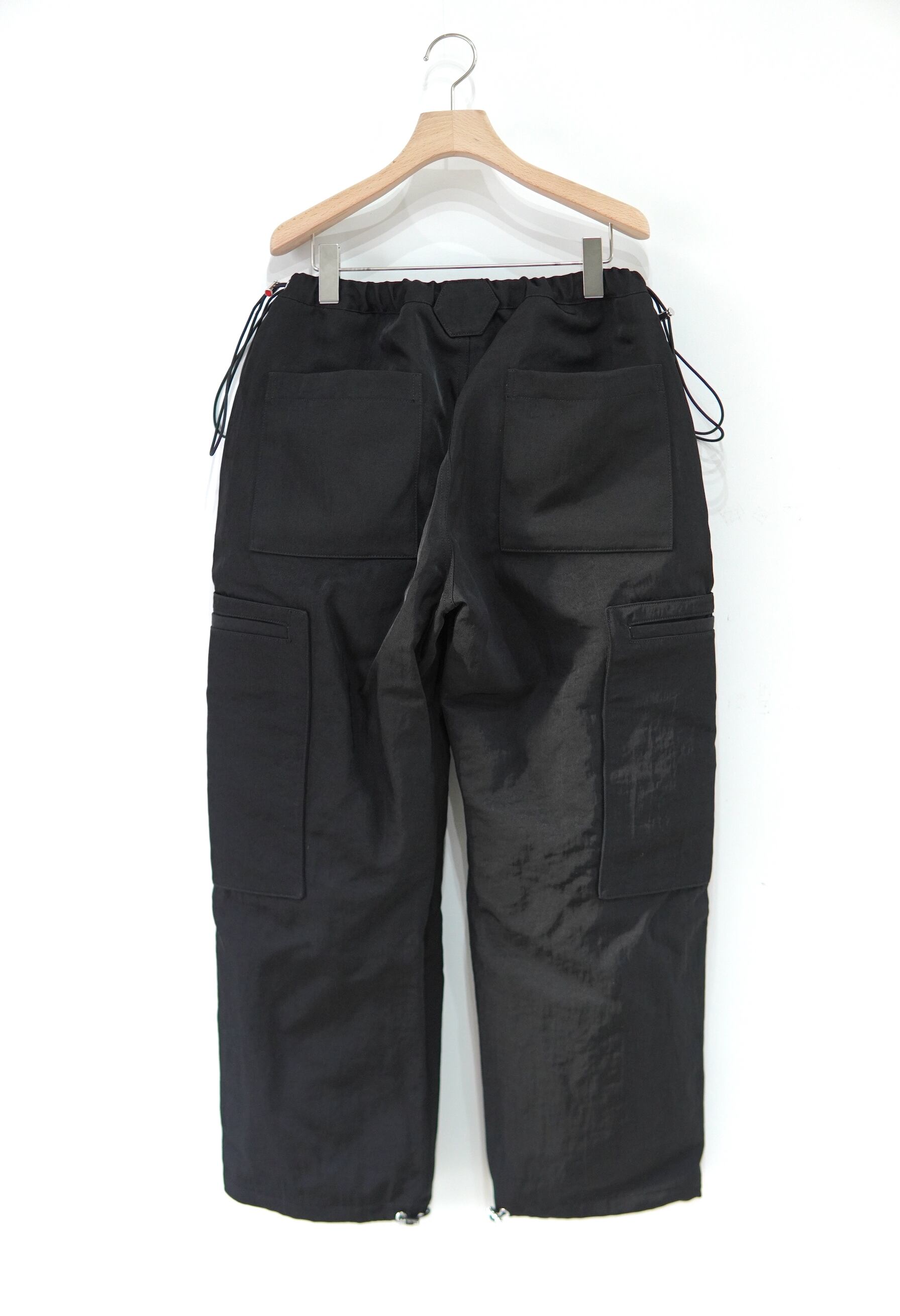 OUAT / 008 CHAN NEL TROUSERS -BLACK- size 2 | POETRY