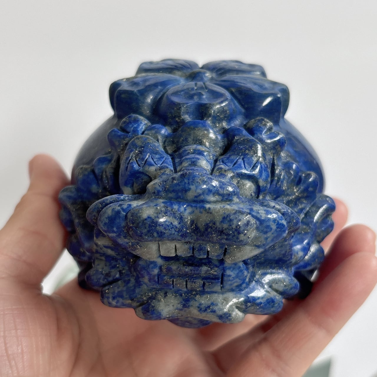 ラピスラズリ ロングイ(龍亀) BIG | エンネ ミネラルズ