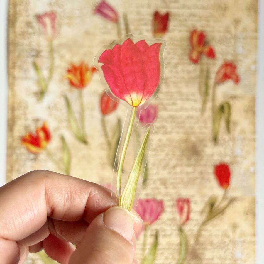 【 It's a tulip チューリップ カラフル フラワー 】アンティーク