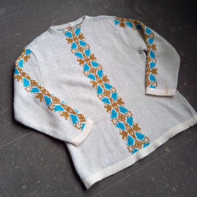 ヨーロッパ製 パターンニット used [102019]