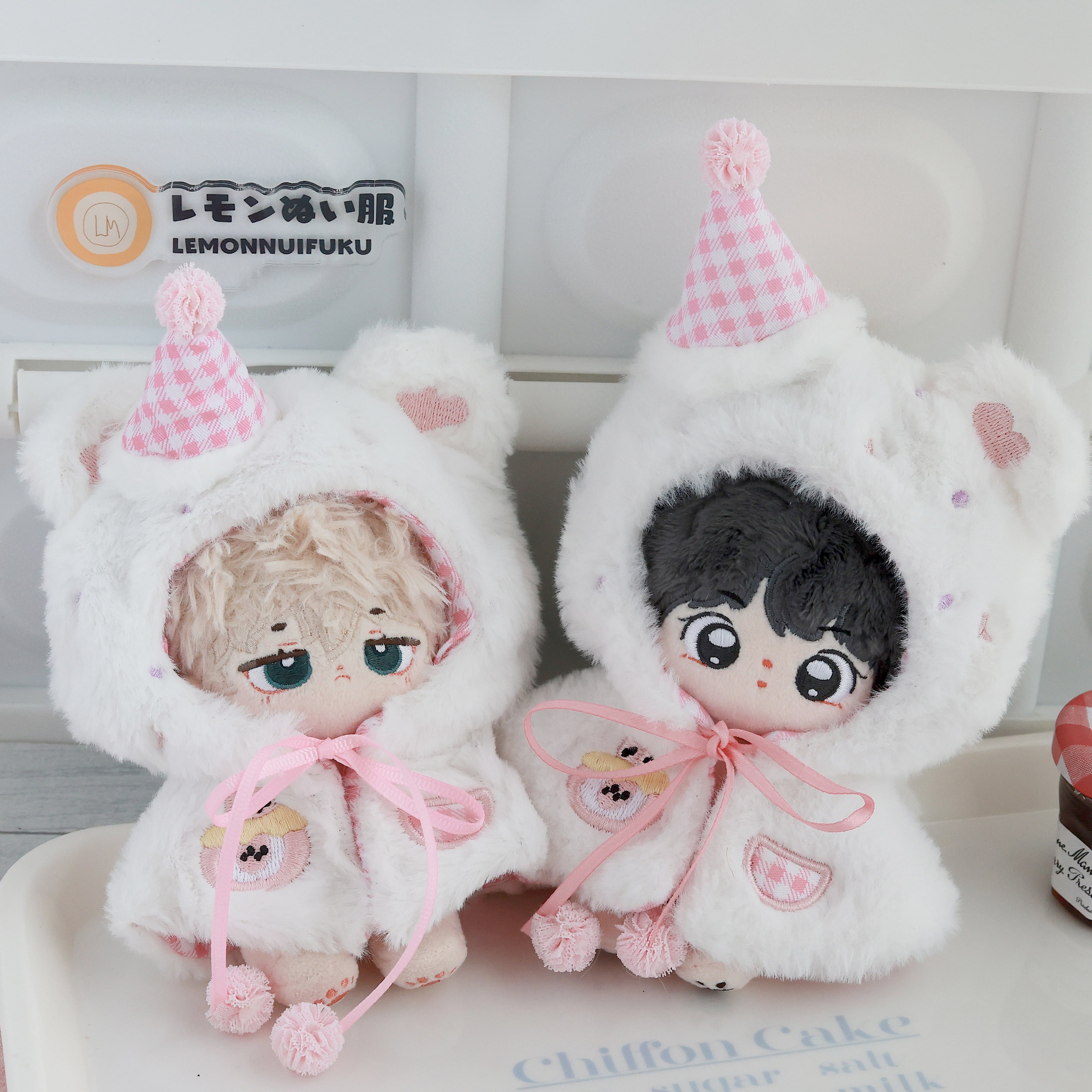 10cm ぬい服 12cm ぬいぐるみ服 着せ替え マント ポンチョ 誕生日 綿