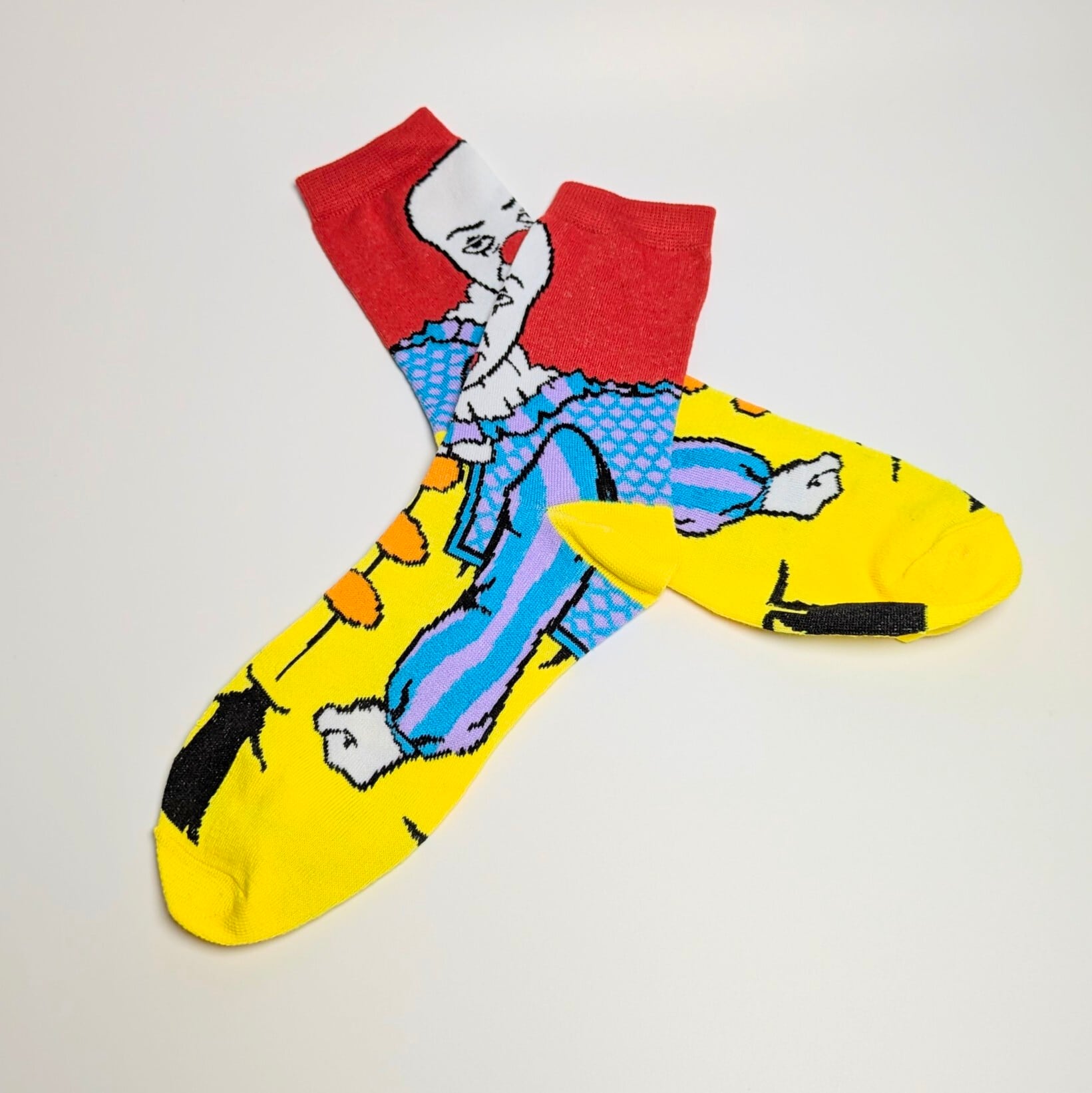 【 crew socks / クルーソックス 】【E】『 HORROR MOVIE Character Socks 5P SET 』ホラー映画キャラソックス5足セット 〚アメリカン雑貨 アメトイ〛