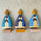 フォークアート OA アパレシーダ 水色 ①