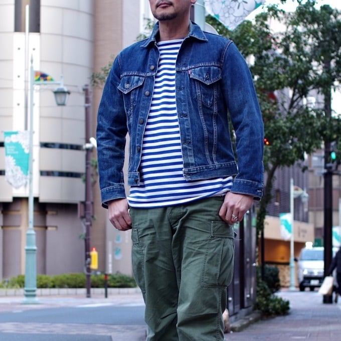 1960s LEVI'S 4th 70505 0217 Denim Jacket Big E 38 / ヴィンテージ