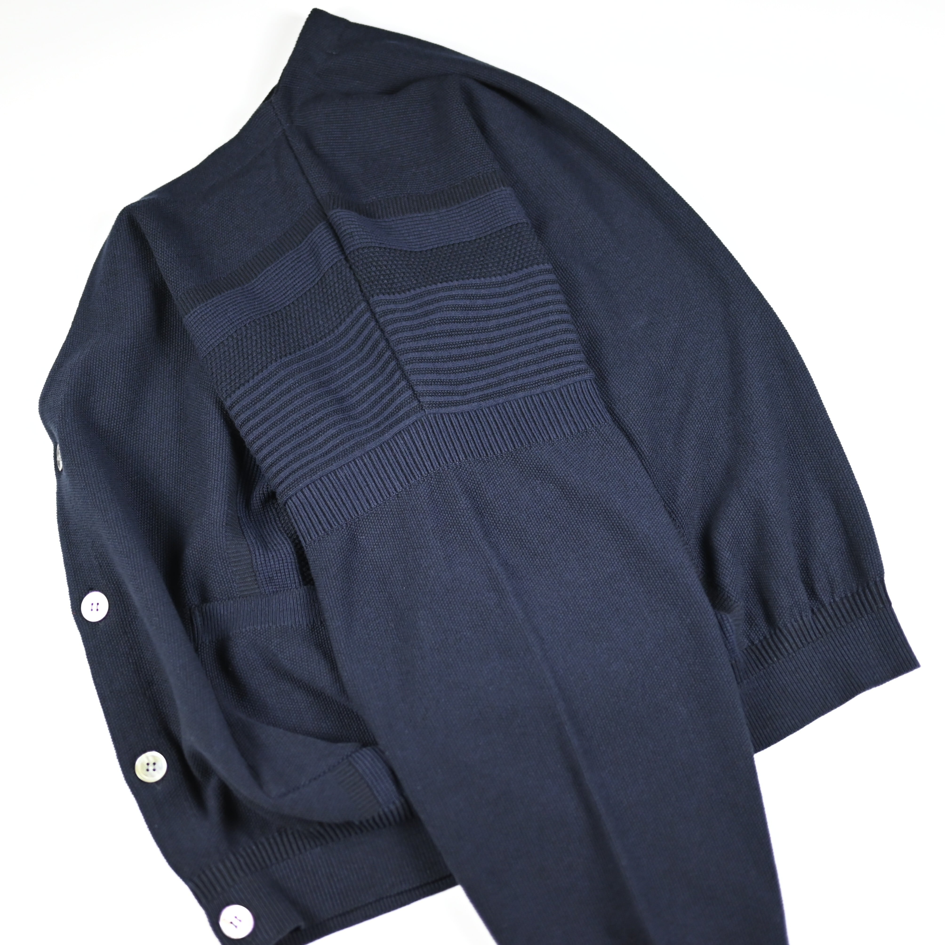 【出品最終予定】YASHIKI カーディガン ネイビー　サイズ3 YASHIKI / Shunko Cardigan | GANKO