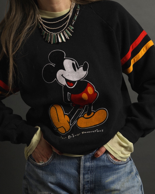 1980's Mickey / Sweat Shirt