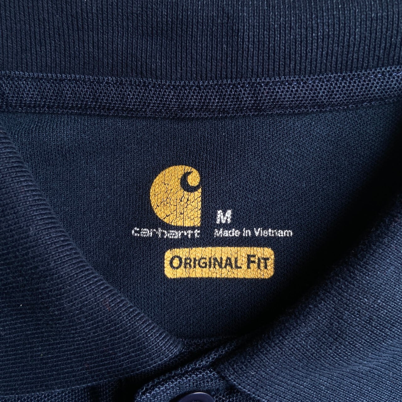 Carhartt カーハート ポケット ORIGINAL FIT ポロシャツ メンズM 古着