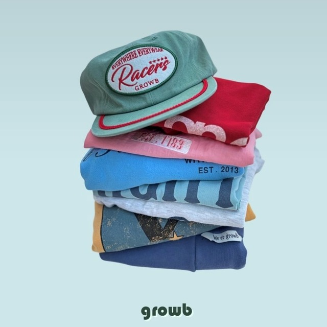 《送料無料》予約:レーサーキャップ【growb】