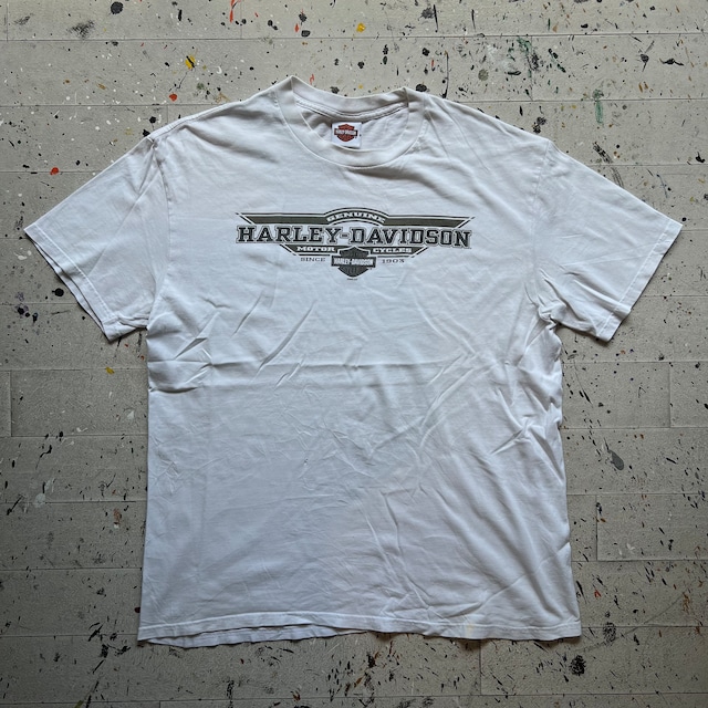 【Vintage Tee / Boro】09s- "HARLEY-DAVIDSON" 6576