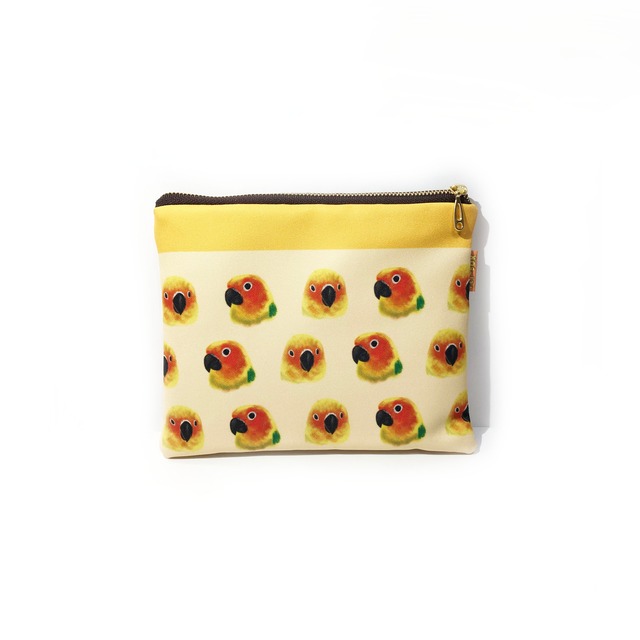 コガネメキシコインコ ポーチ S