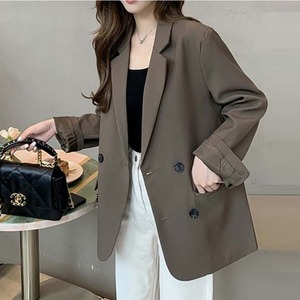 テーラードジャケット レディース 送料無料 アウター スーツ ダブルブレストジャケット ダブルボタンオーバージャケット ワイド オーバーサイズ ビッグシルエット 大人可愛い きれいめ 上品 レトロ 大人女子 こなれ感 ラフ マニッシュ キュート ガーリー エレガント ゆったり 黒 ブラック ブラウン 重ね着 楽ちん 体型カバー 定番 春夏 秋冬 大人 かわいい おしゃれ 普段使い デイリー お呼ばれ お出かけ デート オフィス 通勤 通学 旅行 パーティー 二次会 フォーマル トレンド