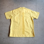 ESTRELLA STANDARD   S/S REJILLADA   キューバシャツ レモン