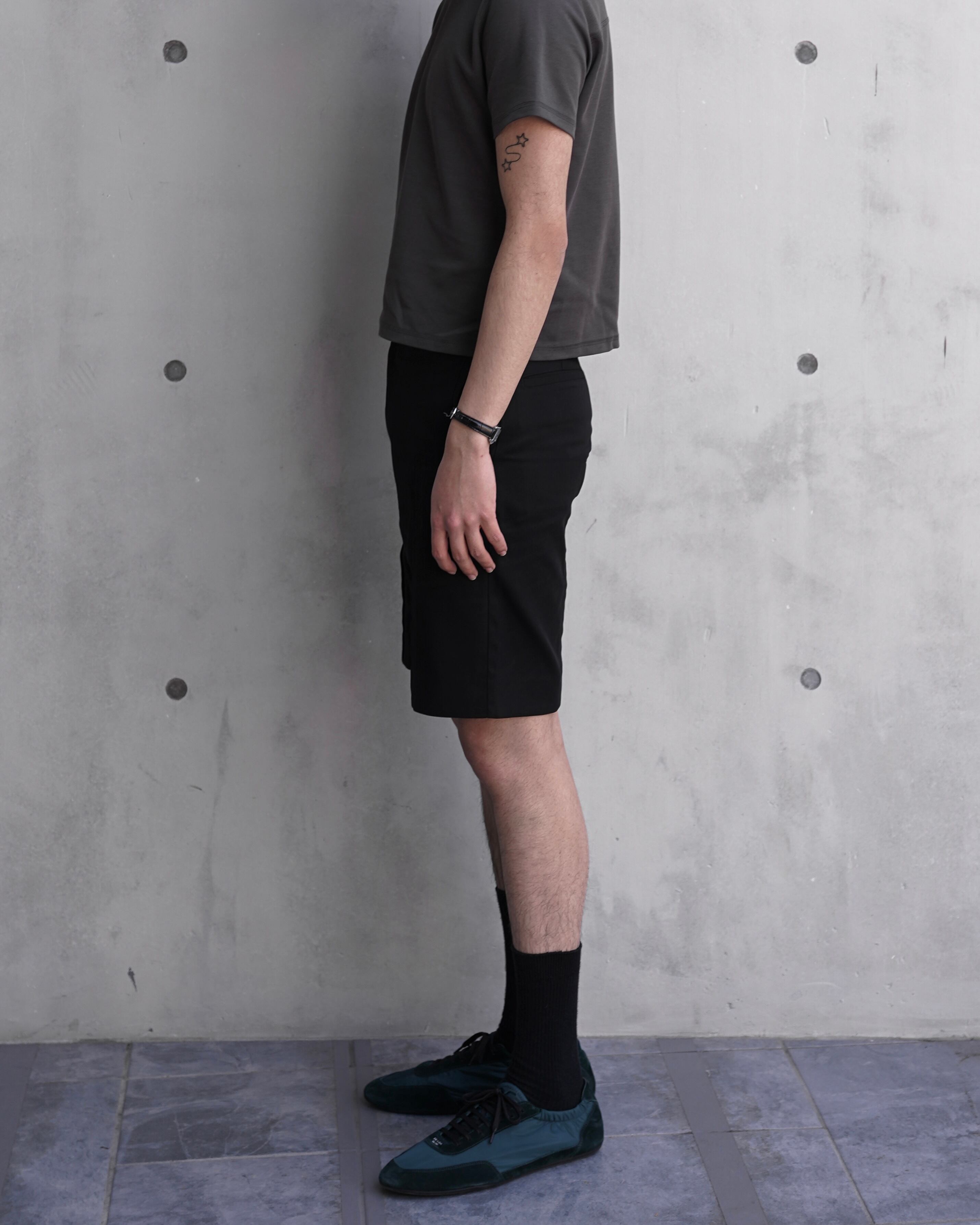 Pet-tree-kor SS26 CRACKLIGHT SHORTS BLACK | hypeofficial