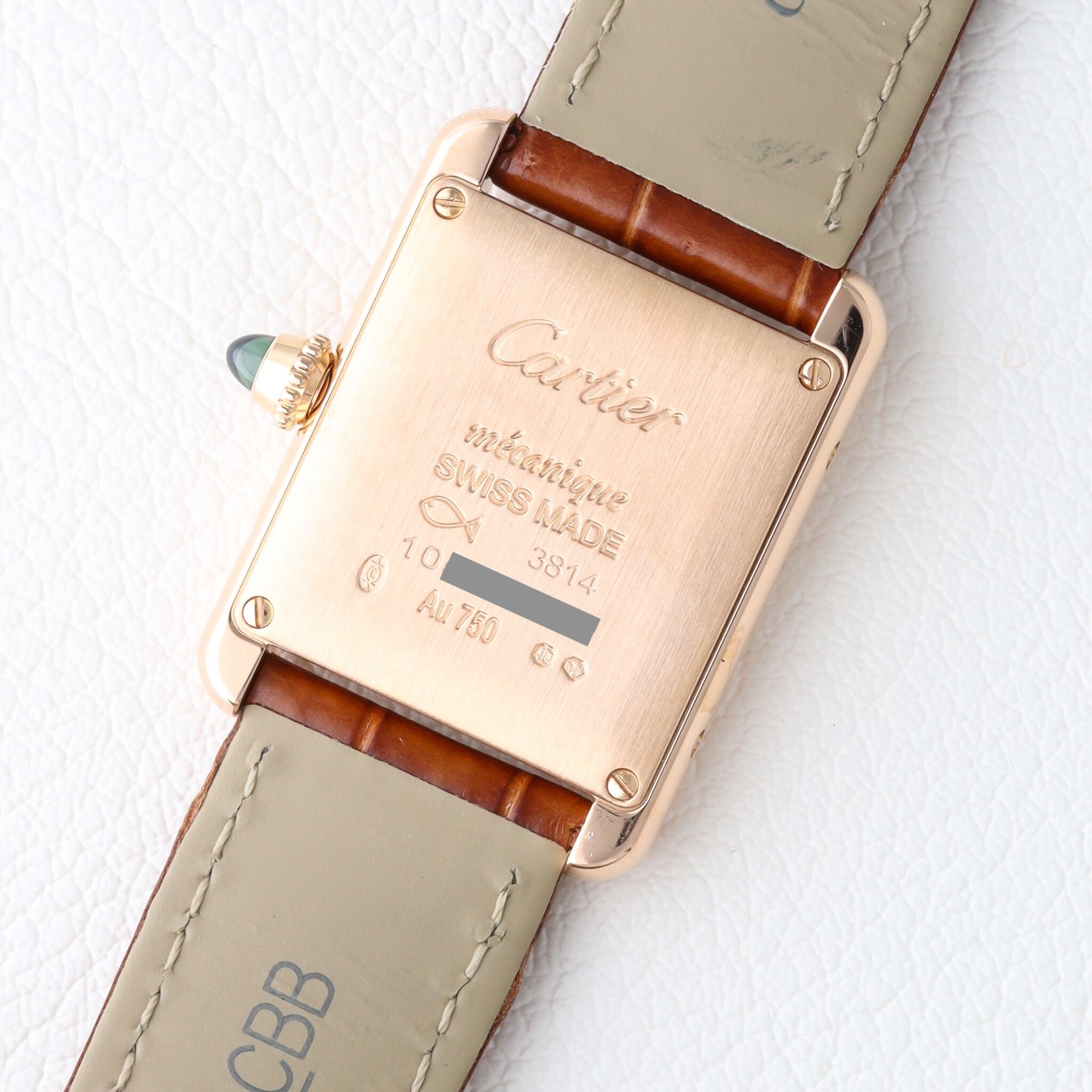 カルティエ タンクルイ SM ピンクゴールド 手巻き | Ante Official select