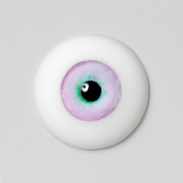 Silicone eye - 09mm Water Sapphire Pink