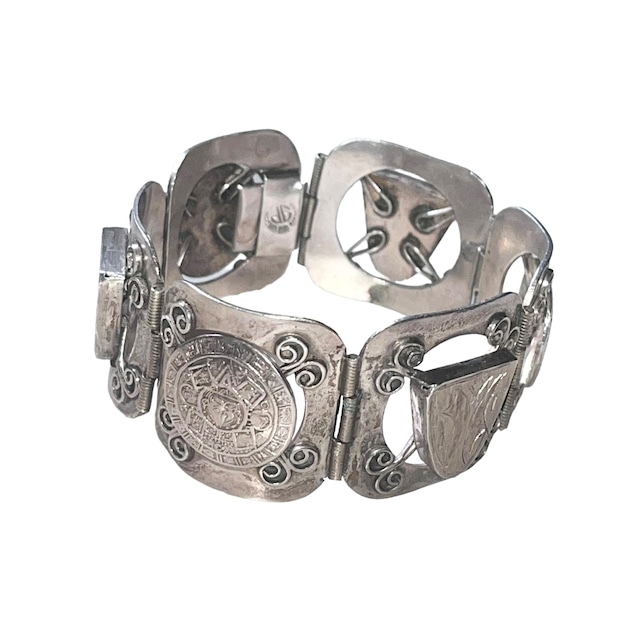 vintage Mexican silver bracelet
