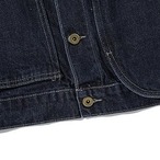 Patch Pocket Button Front Hip-Length Denim Jacket ◇H0858