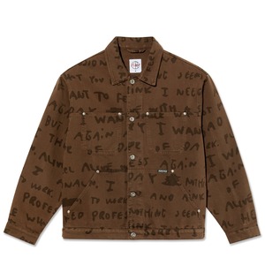 POLAR / SAD NOTES PATRIK JACKET WALNUT