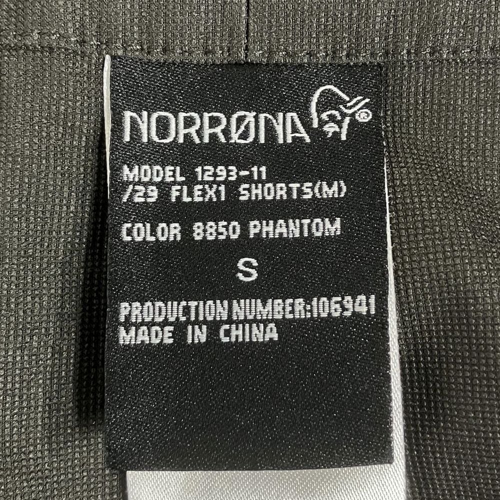 美品 ノローナ NORRONA flex1 Shorts フレックス1 ショーツ メンズ S