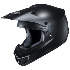 【努力特価】HJC HELMETS(エイチジェイシーヘルメット) バイクヘルメット オフロード セミフラットブラック (サイズ:XL) CS-MXII SOLID(ソリッド) HJH102