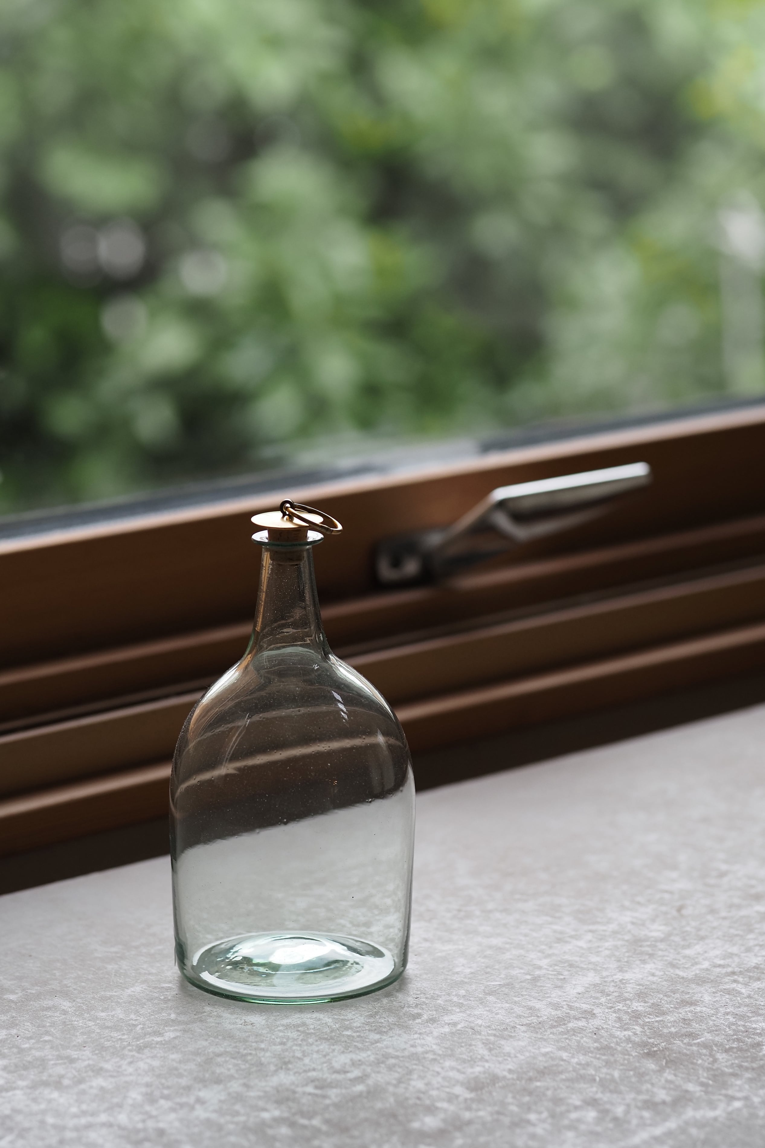 津田清和 105. 青緑酒瓶 A | 陶屋なづな