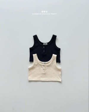 【予約】onu Mini waffle sleeveless