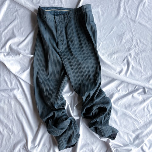 1995SS C.P.COMPANY Linen/Cotton Stripe Trousers