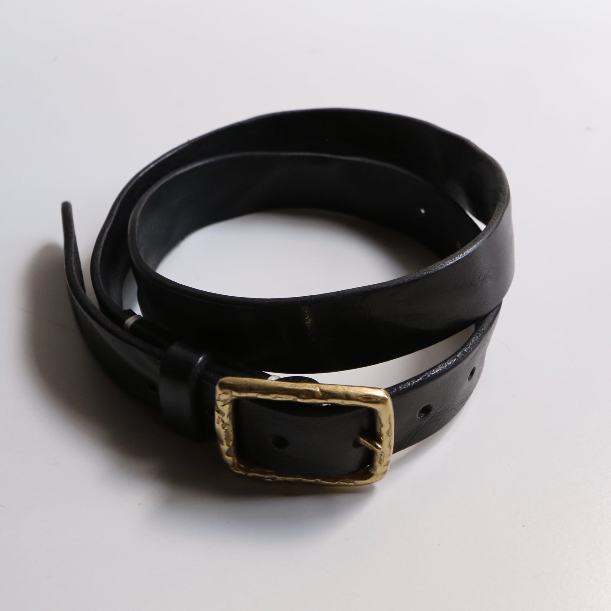 R&D.M.Co-/OLDMAN'S TAILOR MONTANA LEATHER BELT/モンタナベルト 32mm