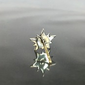 10P STAR STUD with RUBY / 10ピークス スターピアス・ルビー