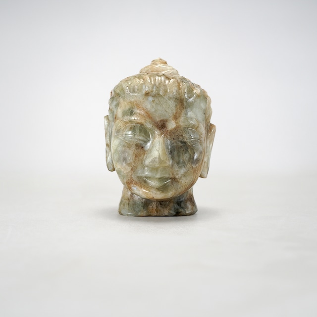 Himalayan Crystal Buddha head Jade stone _No.2114008