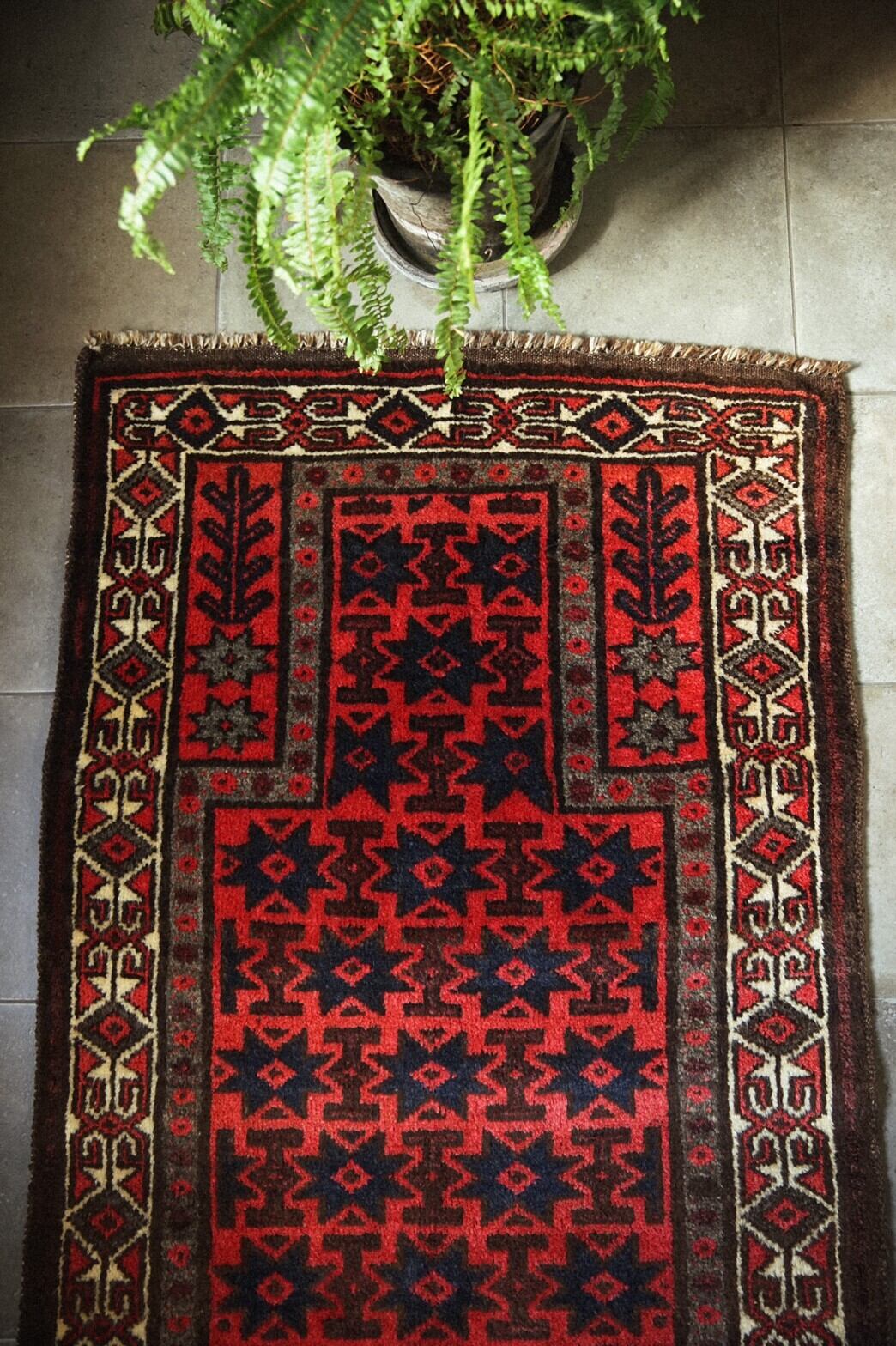 301 -Vintage Baluch rug