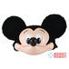 ディズニー ミッキーマウス 3D ファンキャップ 帽子 フリーサイズ MADE IN TAIWAN
